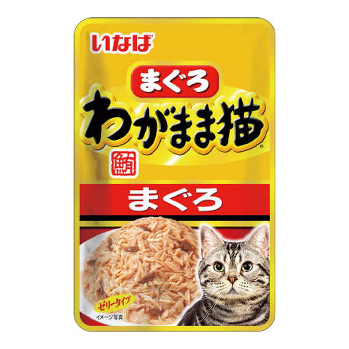 【送料込・まとめ買い&times;96個セット】いなばペットフード いなば わがまま猫 まぐろ パウチ まぐろ 40g｜姫路流通センター