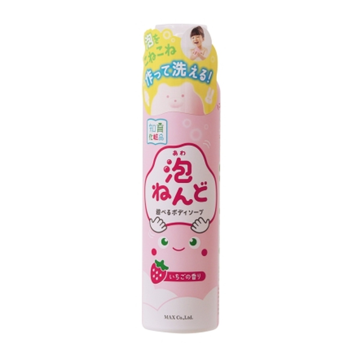 【送料込・まとめ買い&times;36個セット】マックス 泡ねんど 遊べる ボディソープ いちごの香り 160g｜姫路流通センター