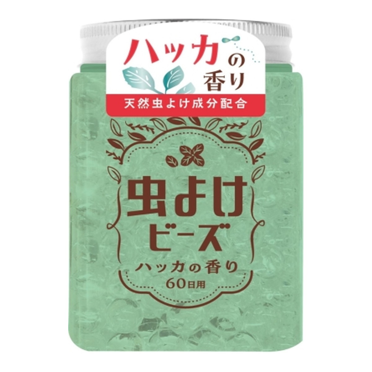 ウエ・ルコ WELCO 虫よけビーズ 60日用 ハッカの香り 200g | 姫路流通センター