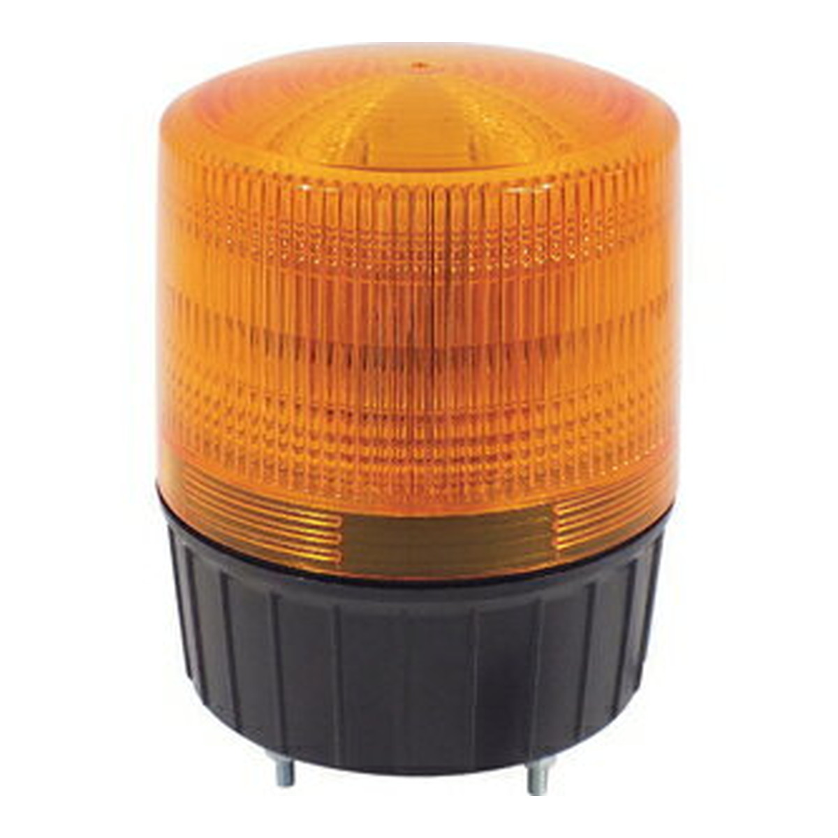 日動工業 大型LED回転灯 LEDフラッシャーランタン120 黄 100V