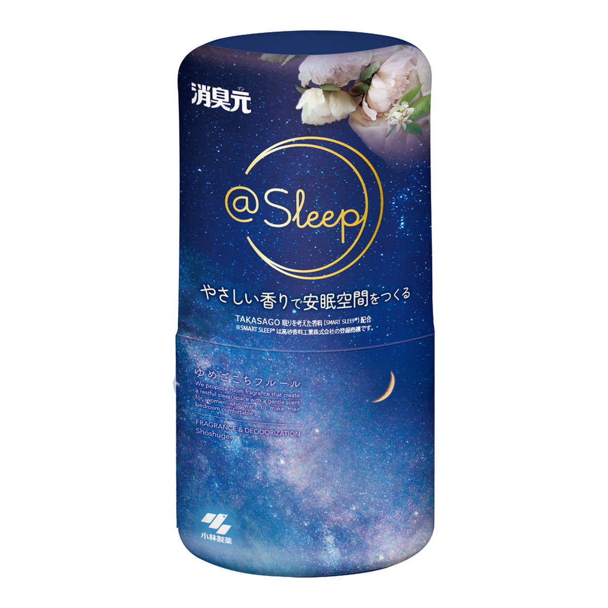 【送料込・まとめ買い×10個セット】小林製薬 消臭元 @Sleep ゆめごこちフルール 400ml 本体