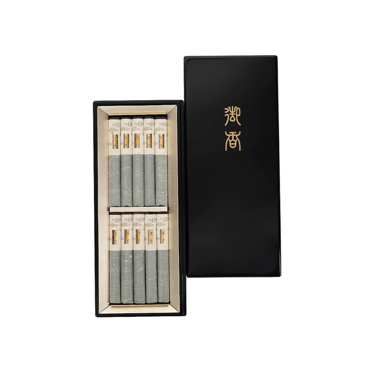 日本香堂 瑞雲 塗箱短寸10入 線香