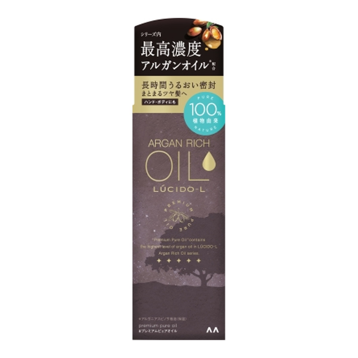 【送料込・まとめ買い×5個セット】マンダム ルシ―ドエル LUCIDO-L プレミアム ピュアオイル 60ml