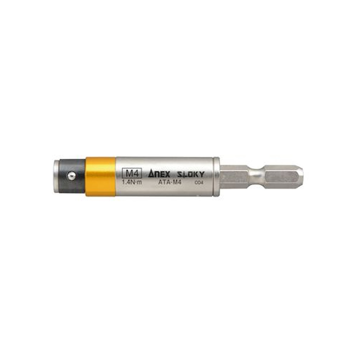 【送料込・まとめ買い×6個セット】アネックス 電気工事用 トルク アダプター 1.4N・m ATA-M4