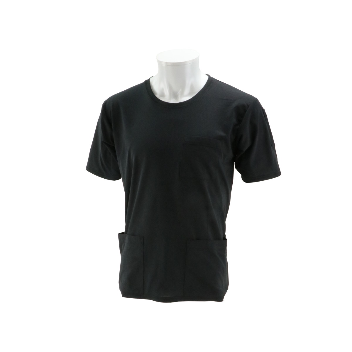 【送料込・まとめ買い×3個セット】藤原産業 SK11 TOOL アーマー 半袖 Tシャツ 510112 ブラック Lサイズ