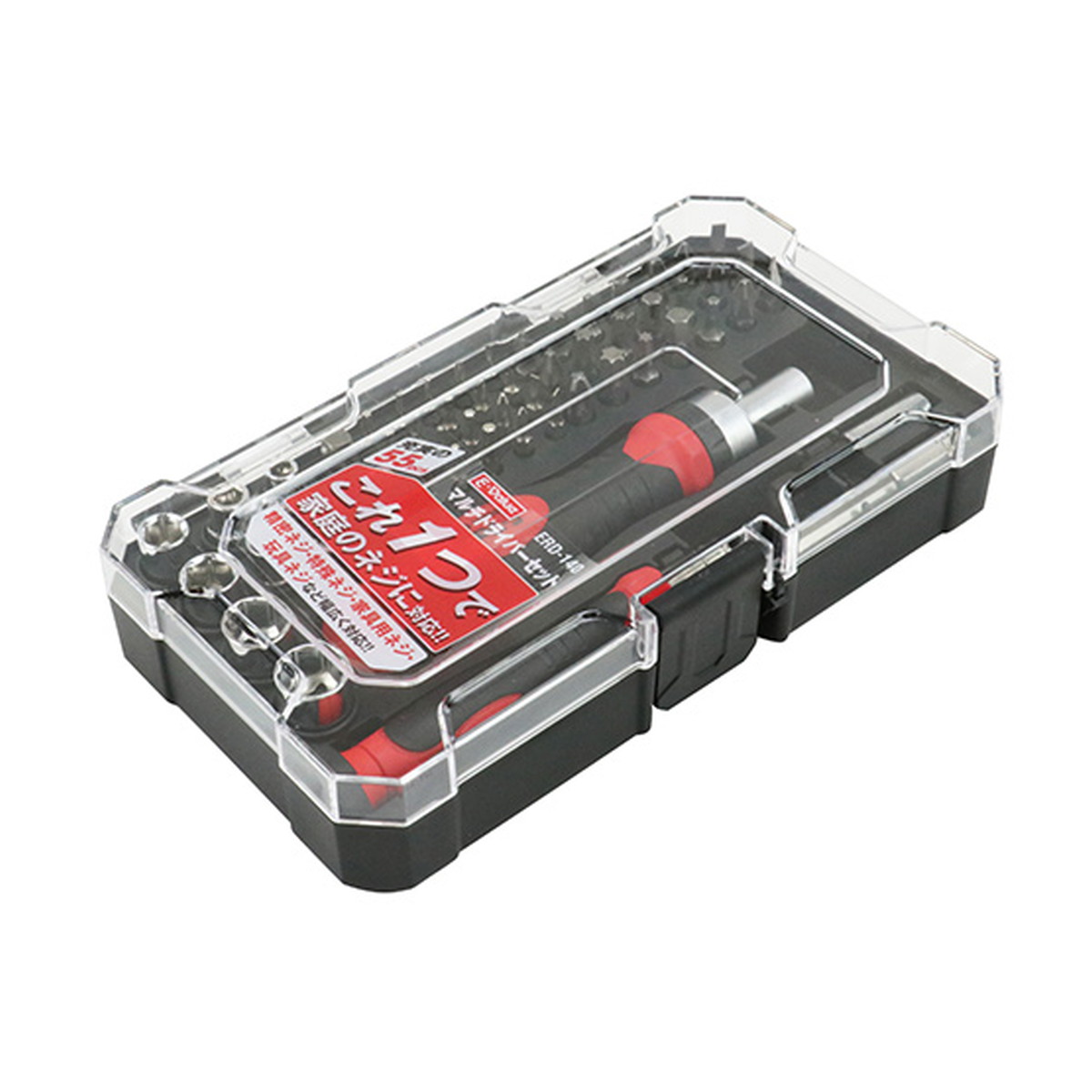 【送料込・まとめ買い×5個セット】藤原産業 E-Value マルチドライバーセット ERD-140 工具