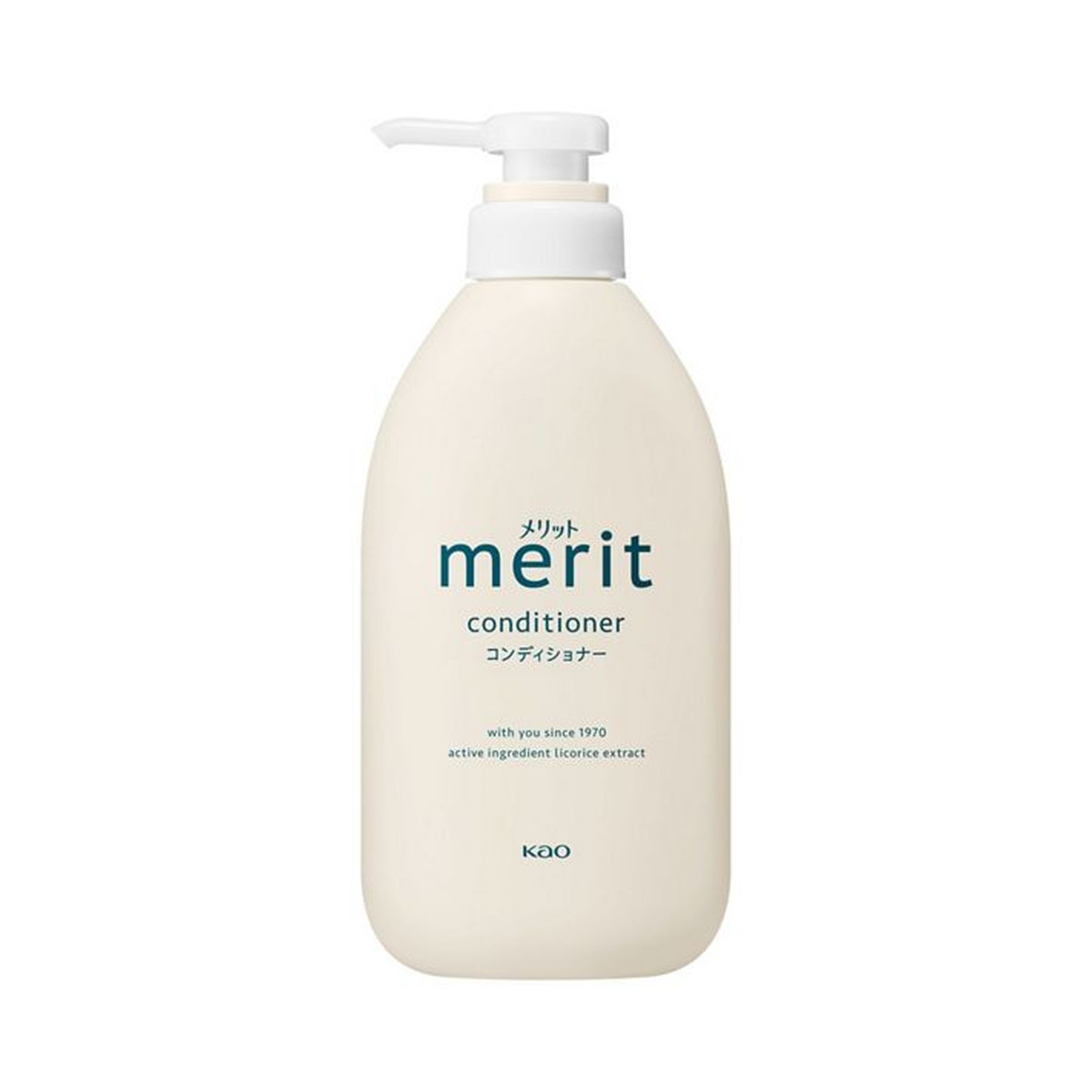 【送料込・まとめ買い×9個セット】花王 メリット コンディショナー ポンプ 本体 450mL 医薬部外品