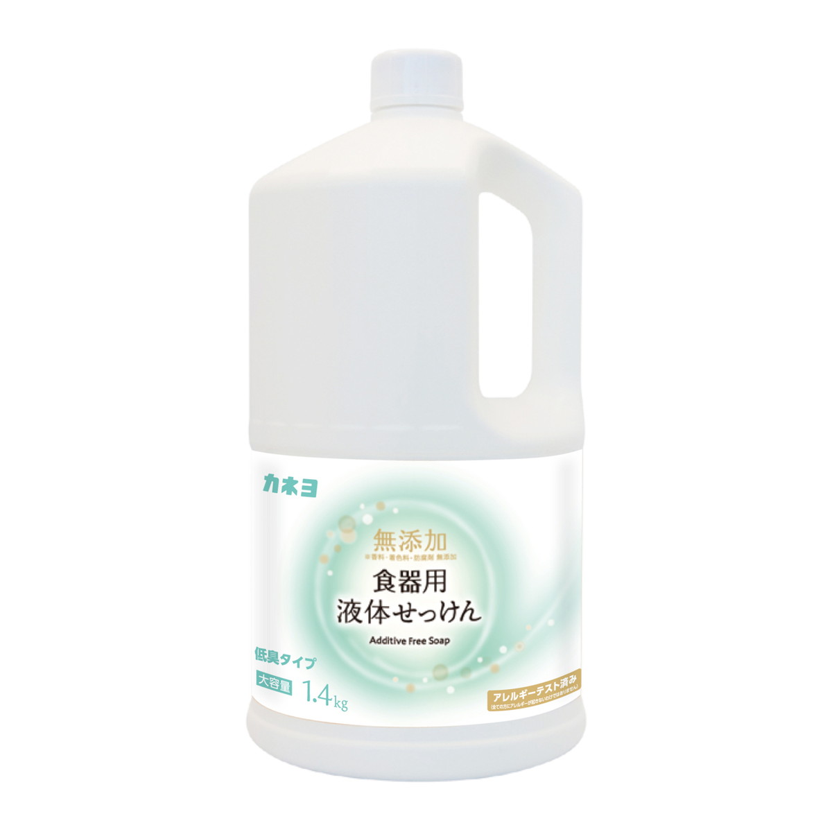 【送料込・まとめ買い×8個セット】カネヨ石鹸 無添加 食器用 液体せっけん 1400g