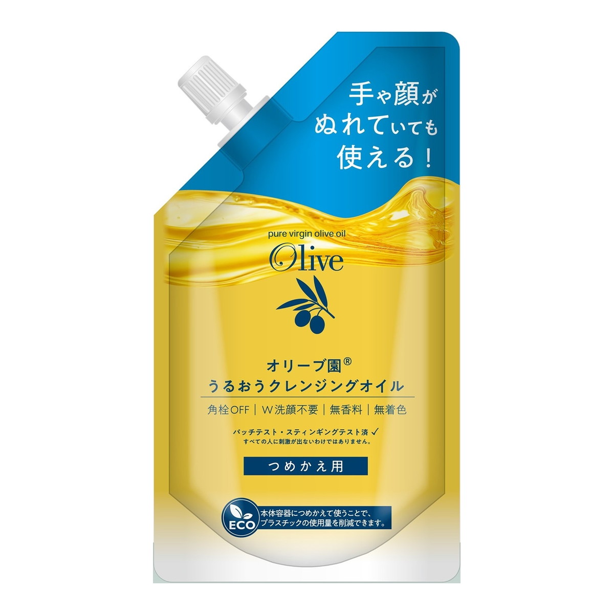 【送料込・まとめ買い×36個セット】黒ばら本舗 オリーブ園 うるおう クレンジングオイル つめかえ用 170mL