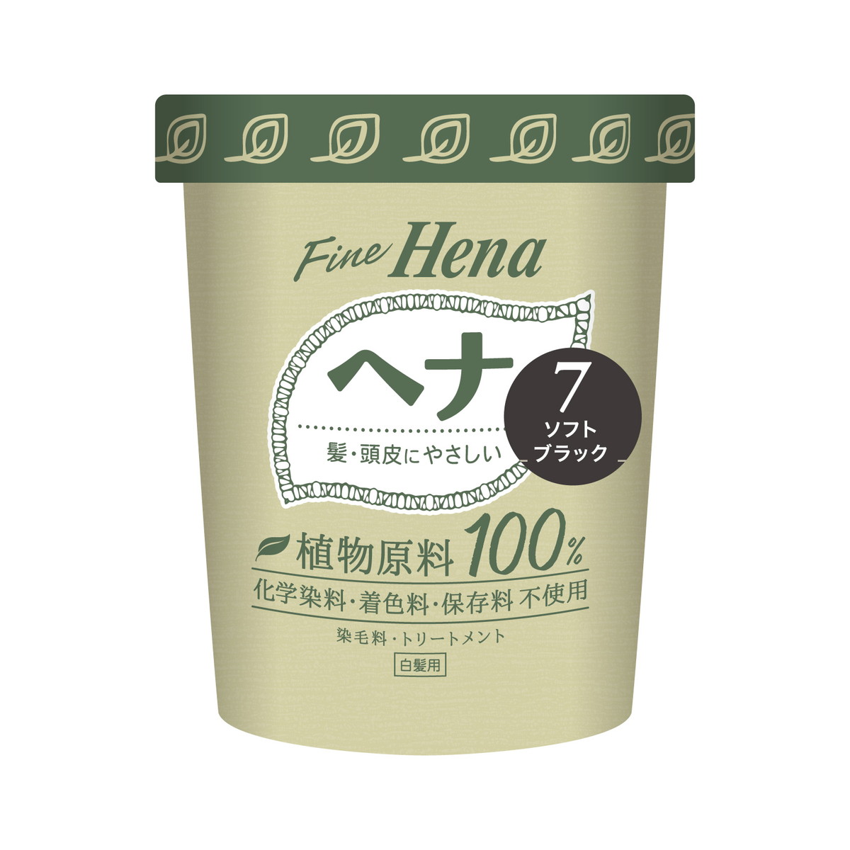 【送料込・まとめ買い×5個セット】三宝 テンスター ファインヘナ2P ソフトブラック 40g×2 白髪用 染毛料