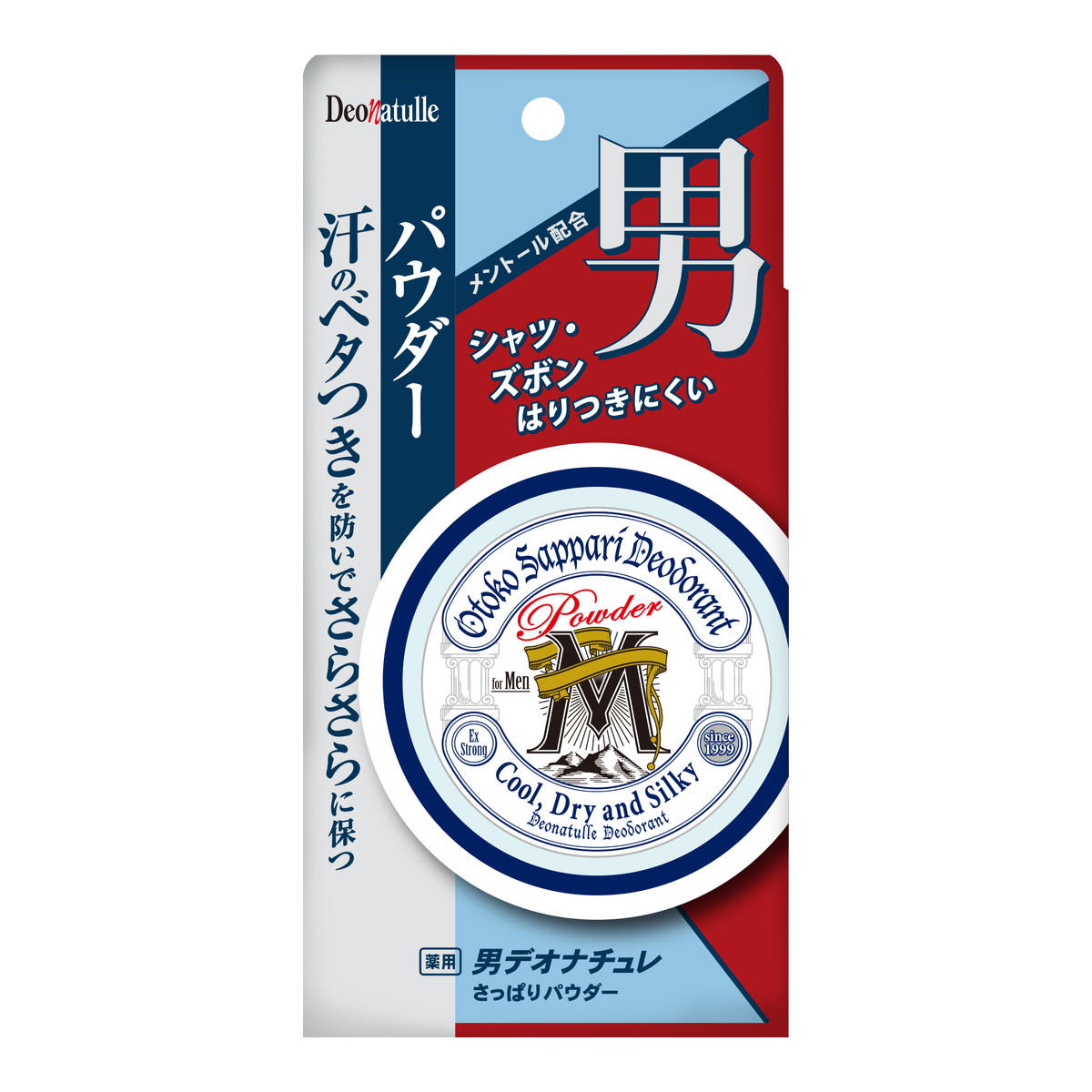 【送料込・まとめ買い&times;36個セット】シービック 薬用 デオナチュレ 男 さっぱりパウダー 25g｜姫路流通センター