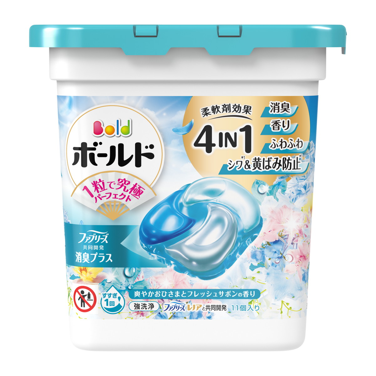 【新品】ボールドジェルボール洗☆剤華やかプレミアムブロッサムの香り　5点セット Amazon.co.jp: ボールド 洗濯洗剤 ジェルボール 4in1 プレミアム