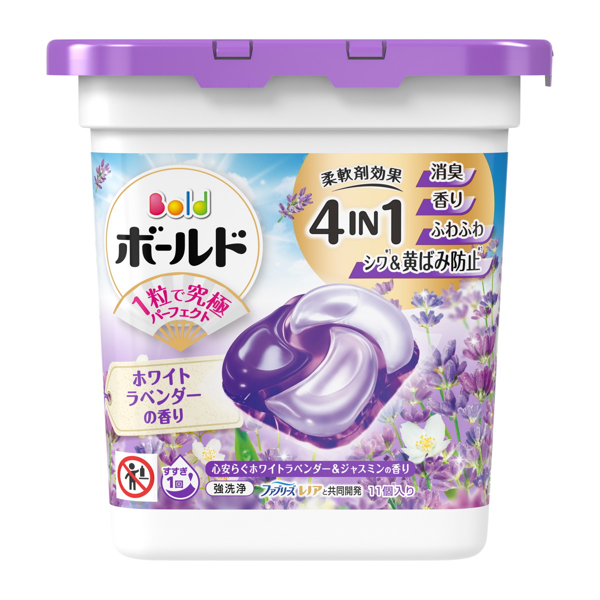 楽天市場】P&G ボールド ジェルボール 4IN1 心安らぐホワイト