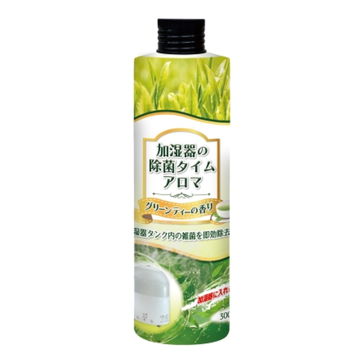 【送料込・まとめ買い&times;10個セット】UYEKI 加湿器の除菌タイム アロマ グリーンティーの香り 300ml｜姫路流通センター