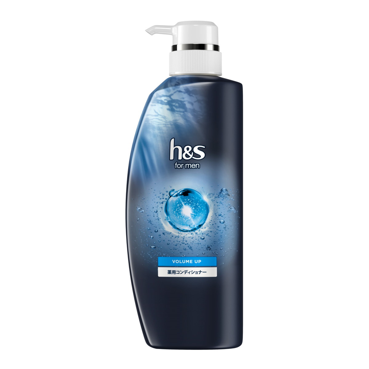 【送料込・まとめ買い×10個セット】P&G h&s for men エイチアンドエス フォーメン ボリュームアップ 薬用 コンディショナー ポンプ 350g