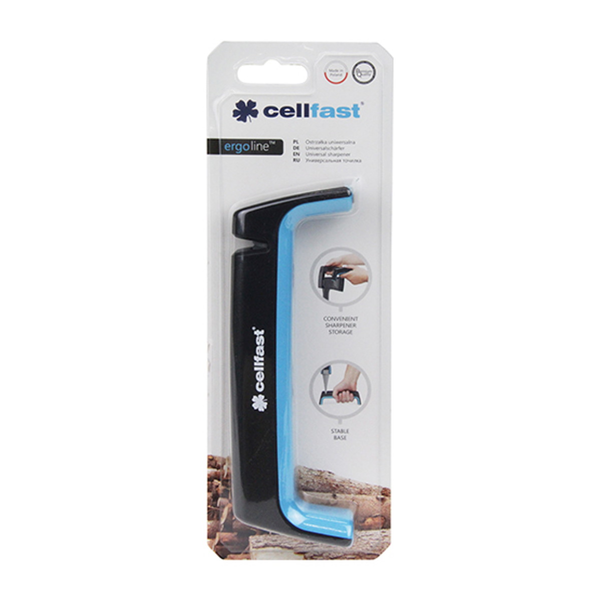 【送料込・まとめ買い×5個セット】藤原産業 千吉 cellfast シャープナー 41-100 工具