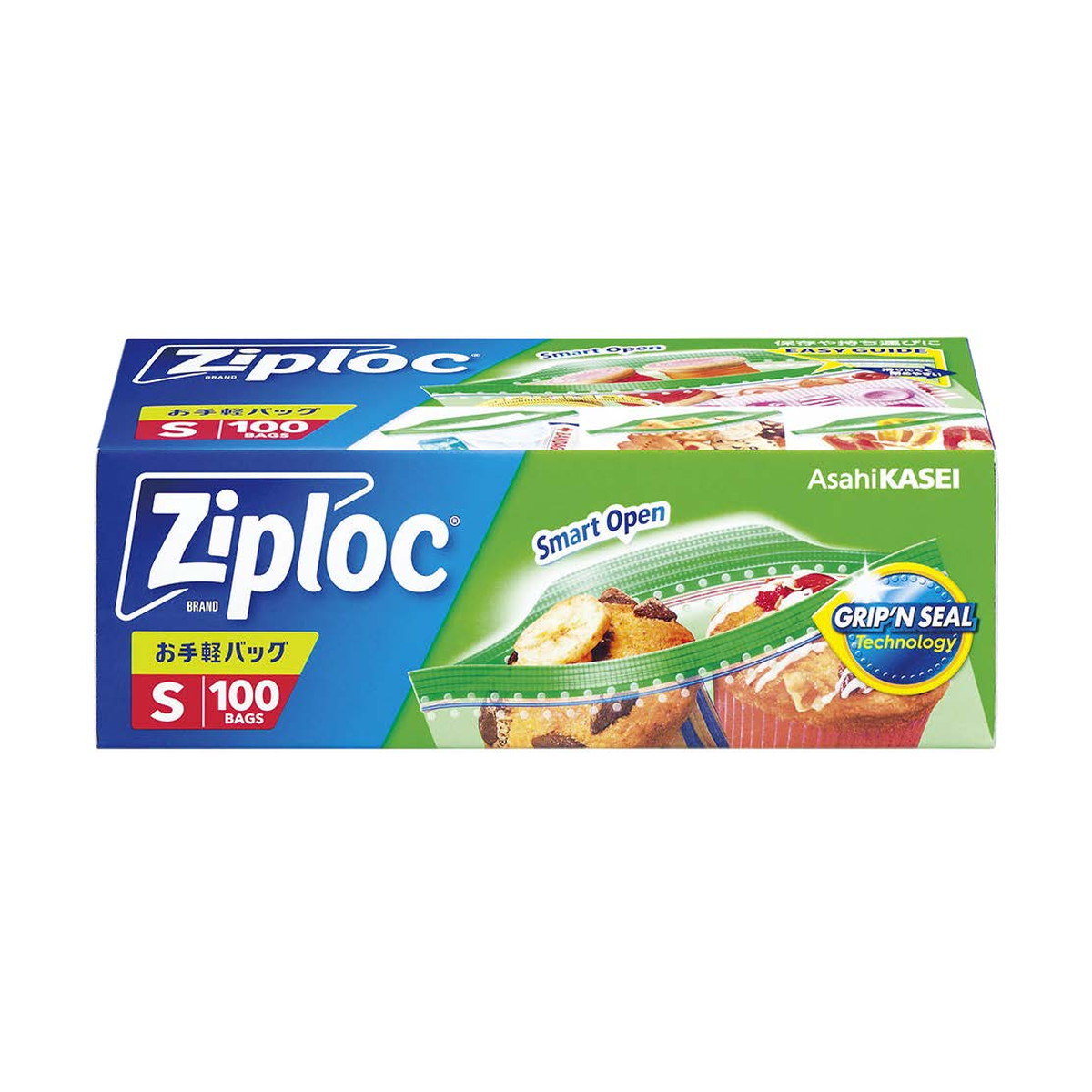 楽天市場】旭化成 ジップロック お手軽バッグ S 100枚 : 姫路流通センター
