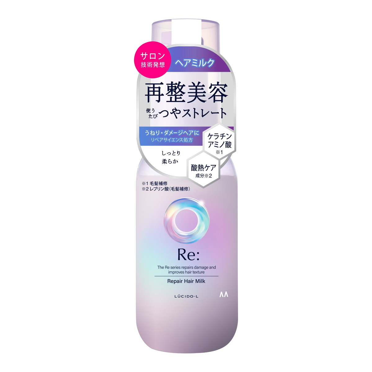 【送料込・まとめ買い×36個セット】マンダム ルシードエル アールイー リペア ヘアミルク 90g|姫路流通センター