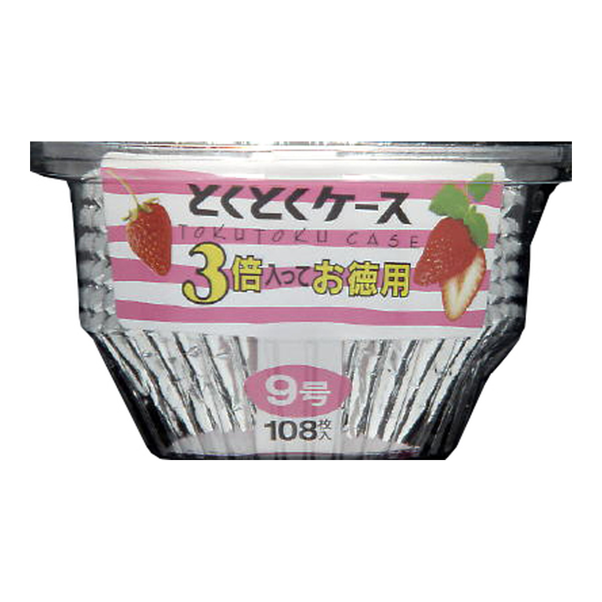 【送料込・まとめ買い×100個セット】エムエーパッケージング とくとくケース9号 108枚入 アルミカップ