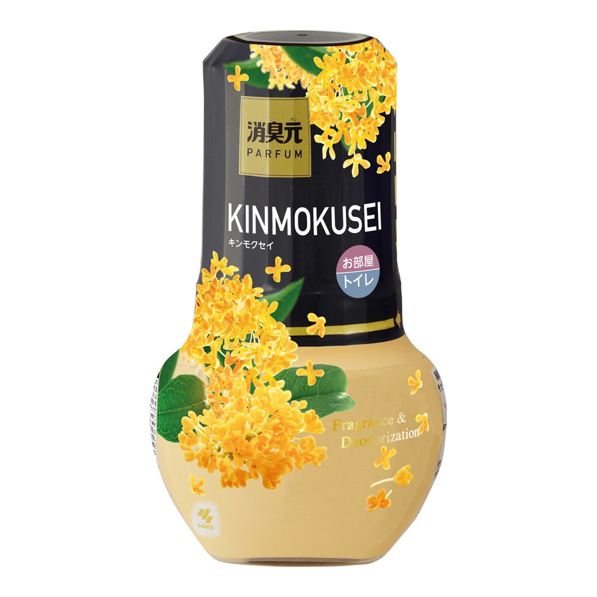 【送料込・まとめ買い×16個セット】小林製薬 消臭元 パルファム キンモクセイ 400mL お部屋 トイレ 消臭芳香剤