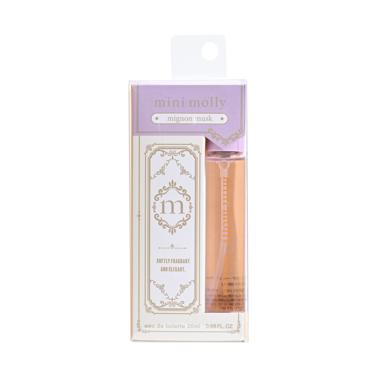 【送料込・まとめ買い×96個セット】コスメステーション minimolly ミニーモリー オードトワレ ミニョンムスク 20mL