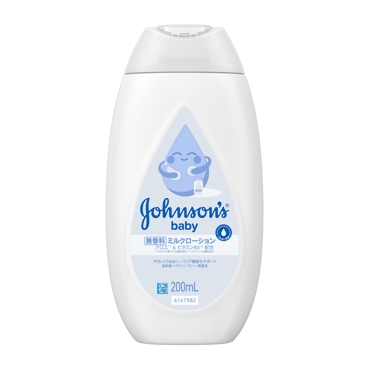 【送料込・まとめ買い×10個セット】ジョンソン ベビーローション 無香料 200ml ミルクローション
