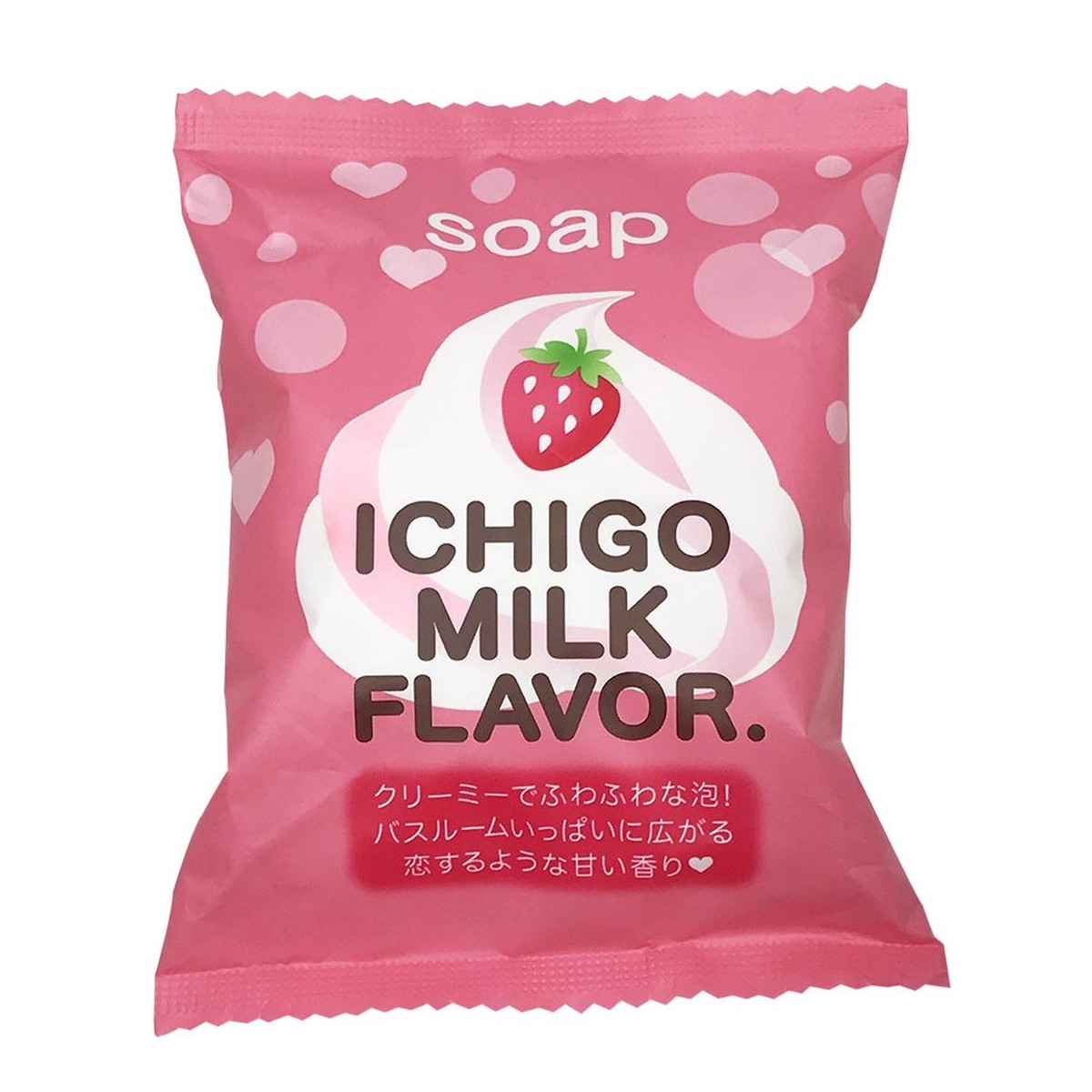 【送料込・まとめ買い×96個セット】ペリカン石鹸 プチベリィソープS いちごミルクの香り 80g|姫路流通センター