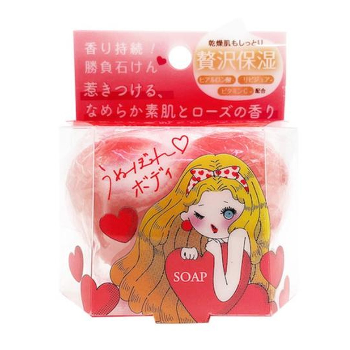 【送料込・まとめ買い×96個セット】ペリカン石鹸 うぬぼれボディ 石鹸 80g ボディ用石鹸|姫路流通センター