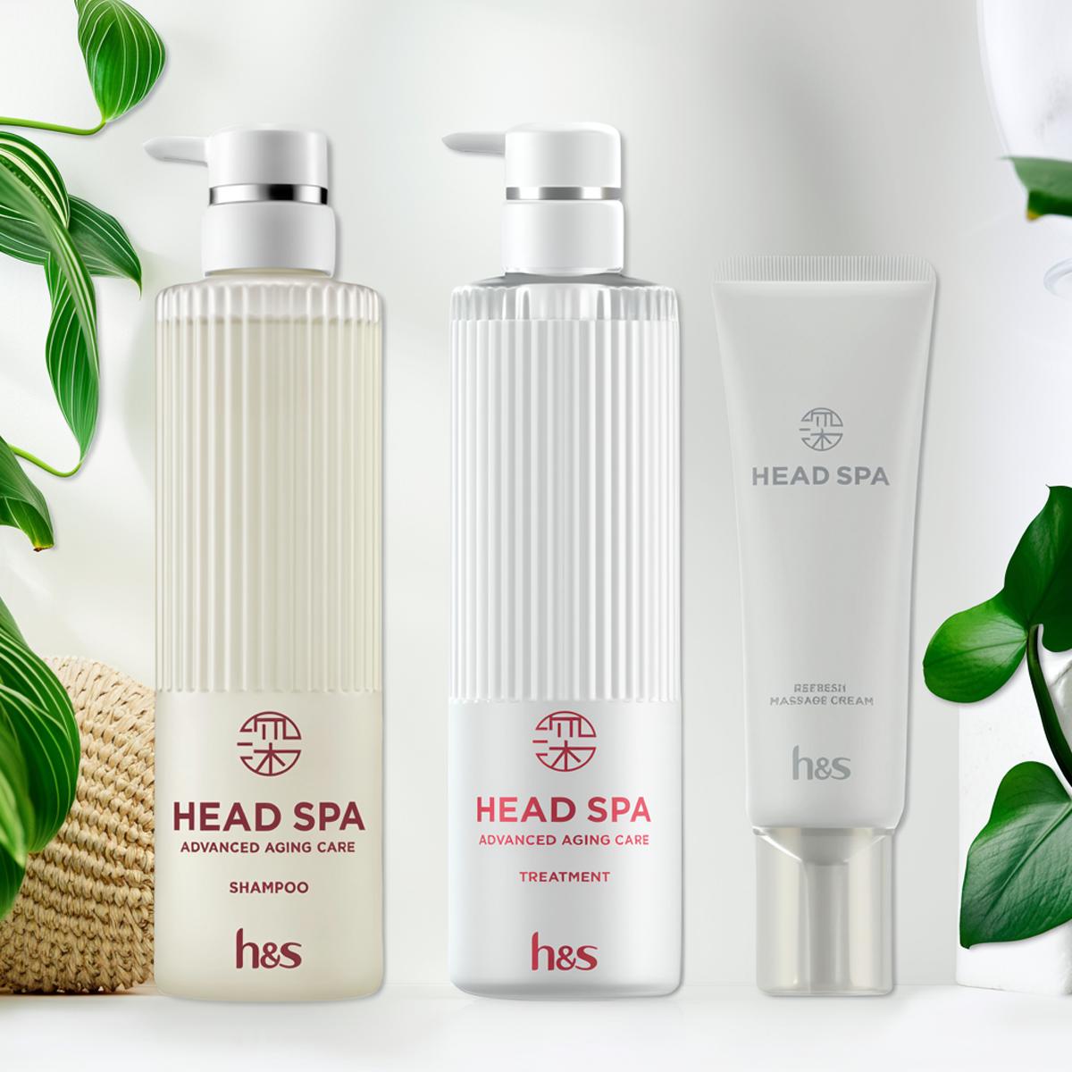 楽天市場】セット h&s 深体験ヘッドスパ リラックス×うるつや