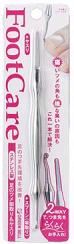 【まとめ買い×012】グリーンベル　足のツメ垢取り＆ヤスリ （フットケア　爪先）×012点セット（4972525514415）