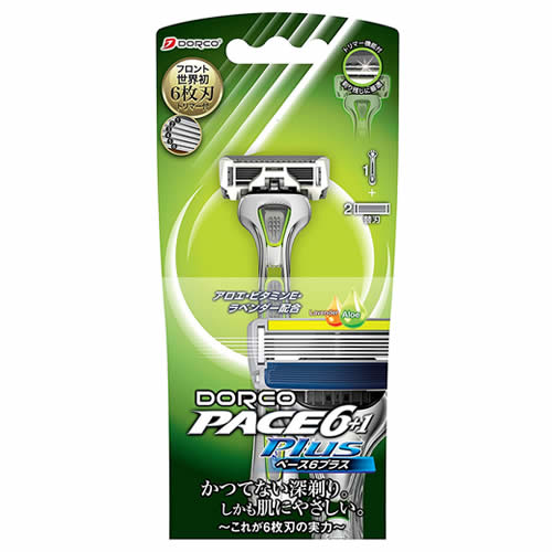 Pace6plus ホルダー メイク道具 ケアグッズ ドルコ 送料無料 まとめ買い 10 ドルコ Pace6plus 6枚刃カミソリ 本体 替刃1個入 は 6枚刃カミソリと 替刃1個付きのシェーバーホルダー Pace6plus 替刃式 送料無料 まとめ買い 10 ホルダー です 6枚刃