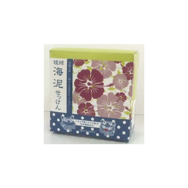 【72個で送料込】ちのしお社 琉球海泥せっけん ( 内容量:100G ) ×72点セット ( 4571243110239 )|姫路流通センター