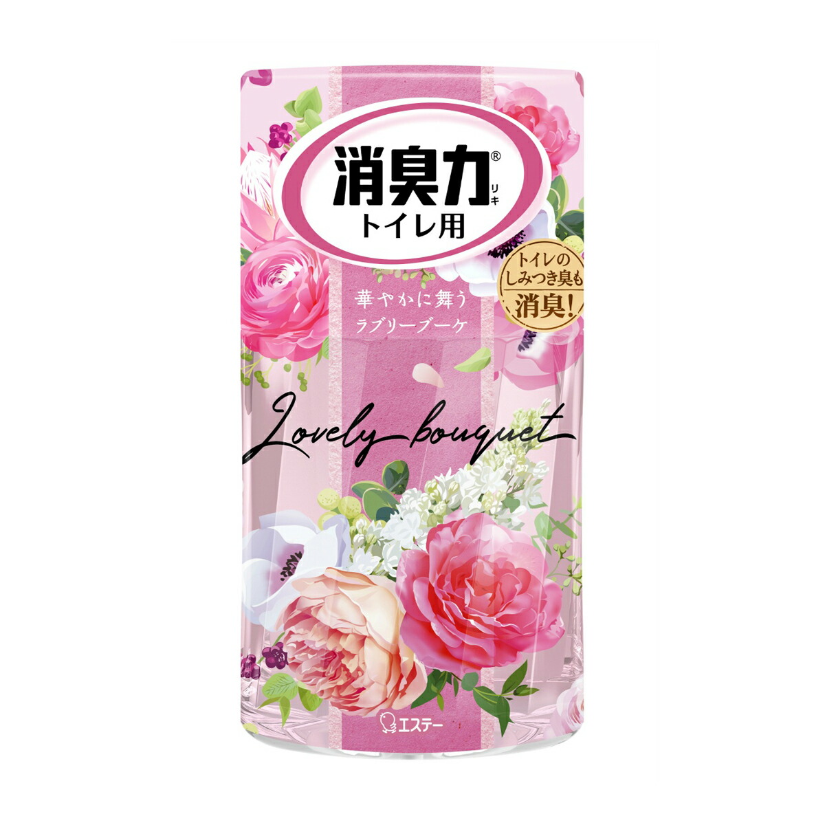 【送料込】エステー　トイレの消臭力 ラブリーブーケ 400ml×18点セット　★まとめ買いでお得！ケース販売 ( 4901070120406 )