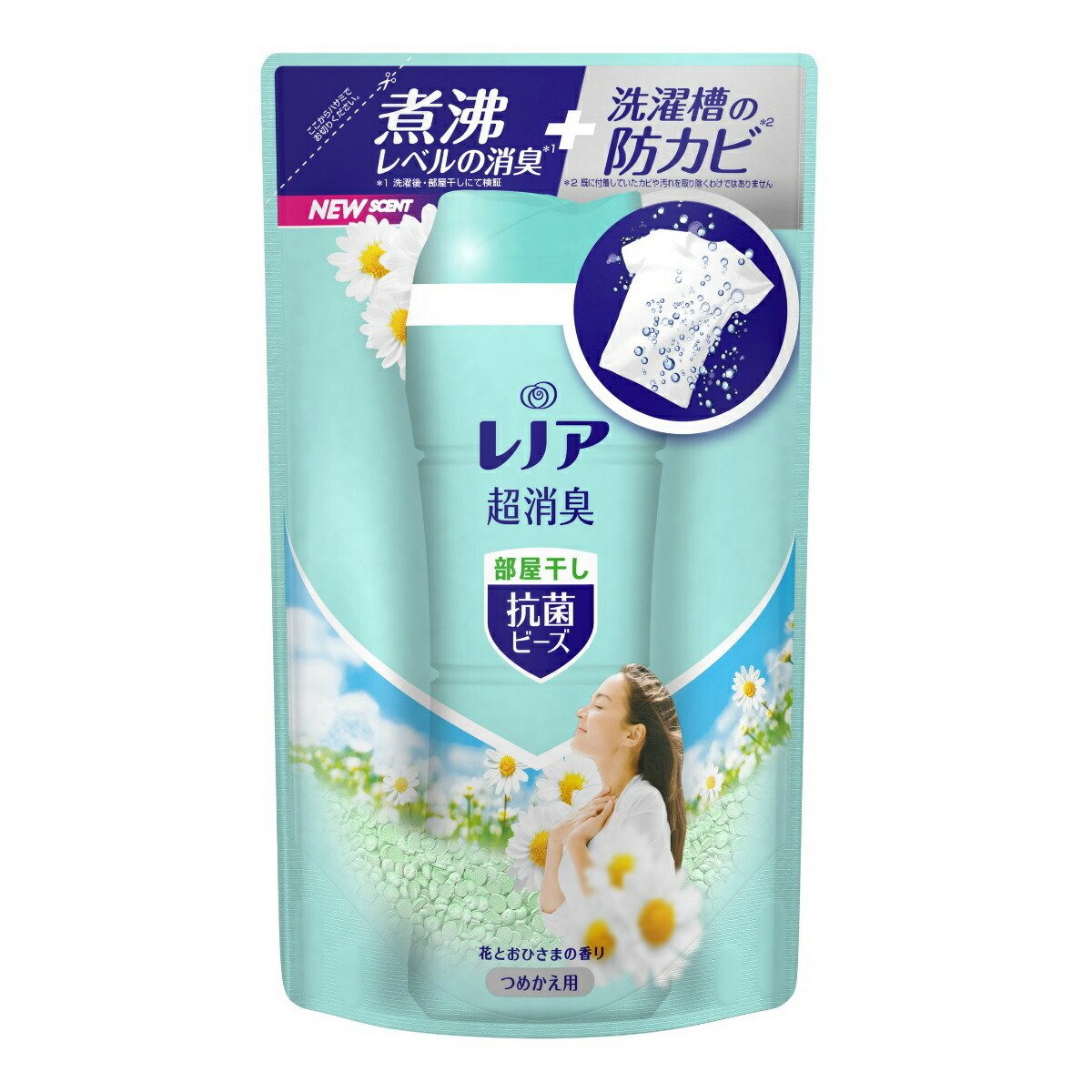 楽天市場 P G レノア 超消臭 部屋干し 抗菌ビーズ つめかえ用 430ml 姫路流通センター