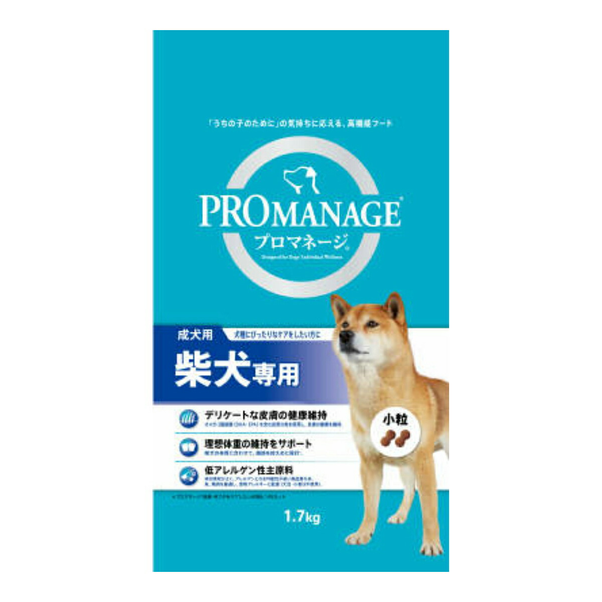 【送料込・まとめ買い×4点セット】ＫＰＭ４３　プロマネージ　成犬用　柴犬専用　１．７ＫＧ (4902397837121)