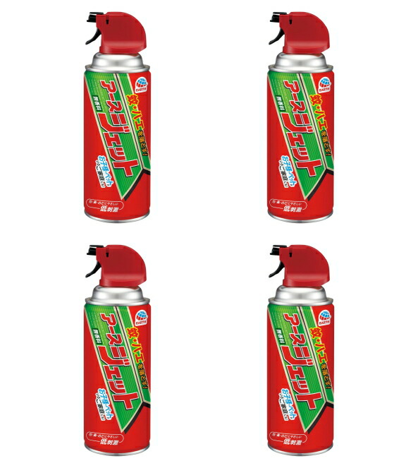 楽天市場】アース製薬 アースジェット 450ml 本体 医薬部外品 低刺激