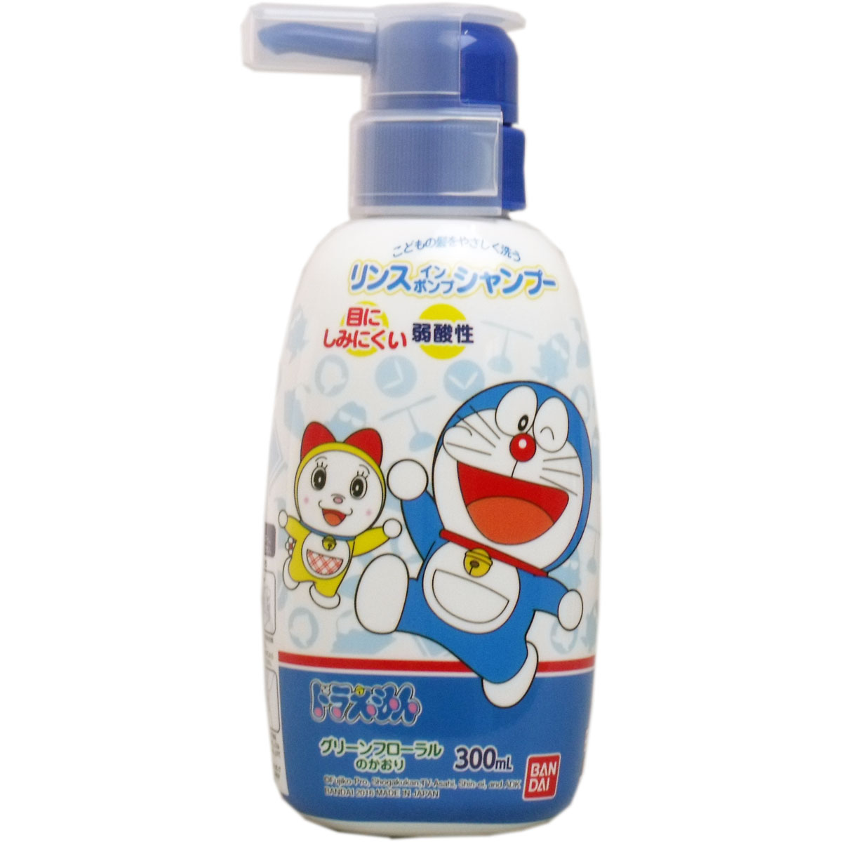 楽天市場】バンダイ ドラえもん リンスインポンプシャンプー 300mL 本体（こども用シャンプー）（4549660045243）※パッケージ変更の場合あり  : 姫路流通センター