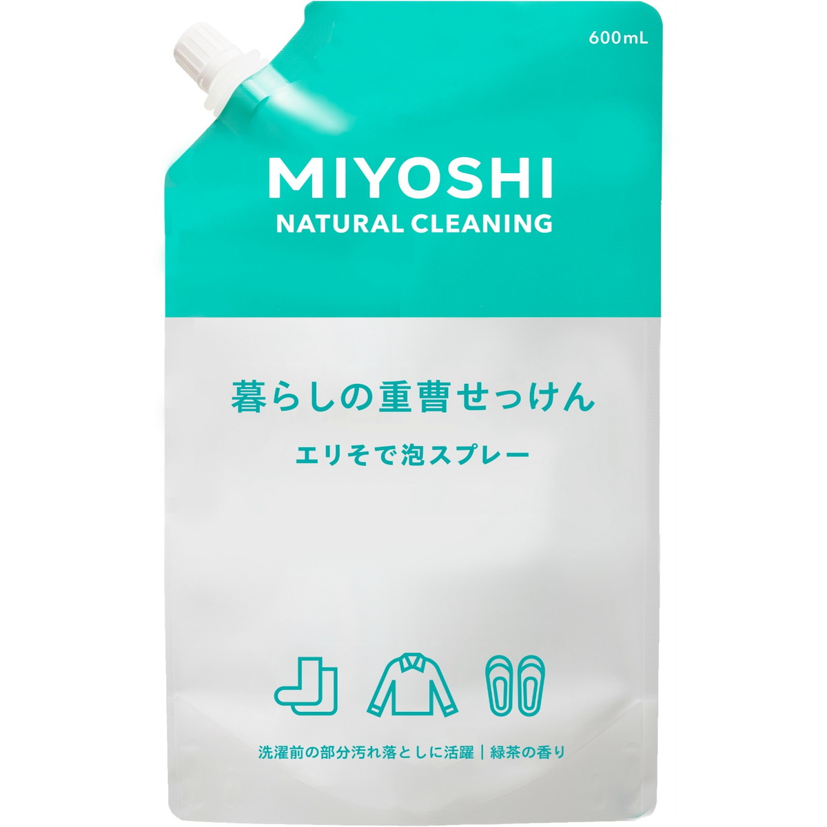 楽天市場】ミヨシ石鹸 暮らしの重曹せっけん エリそで 泡