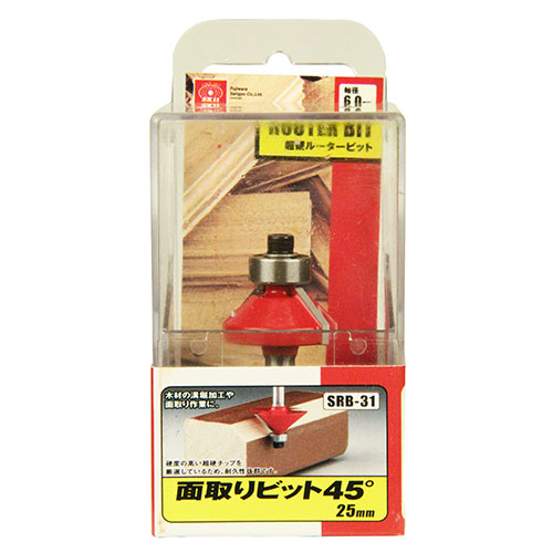 【送料込・まとめ買い&times;50点セット】SK11 面取りビット45&deg; SRB-31｜姫路流通センター