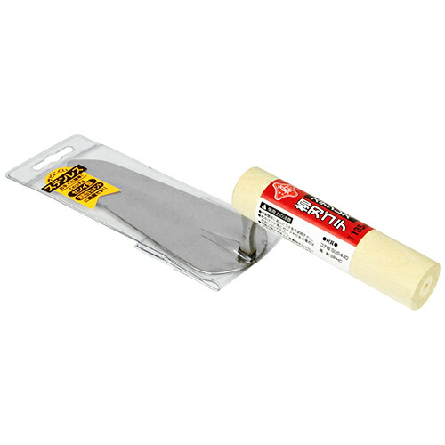 【送料込・まとめ買い×12点セット】赤長 ステンレス柳刃コテ 135mm