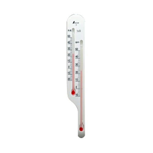 【送料込・まとめ買い×9点セット】シンワ測定 地温計 地温気温用 ホワイト O-4 72624