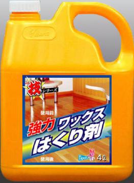 【送料無料・まとめ買い×3】＊技シリーズ　ワックスはくり剤　４Ｌ×３点セット ( 4516825003394 )
