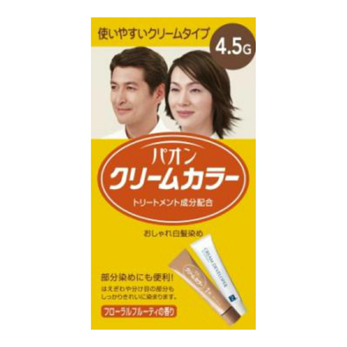 【4個セット】AF クリームヘアカラー 30 部分染め　自然な褐色 4901872337439x3.jpg