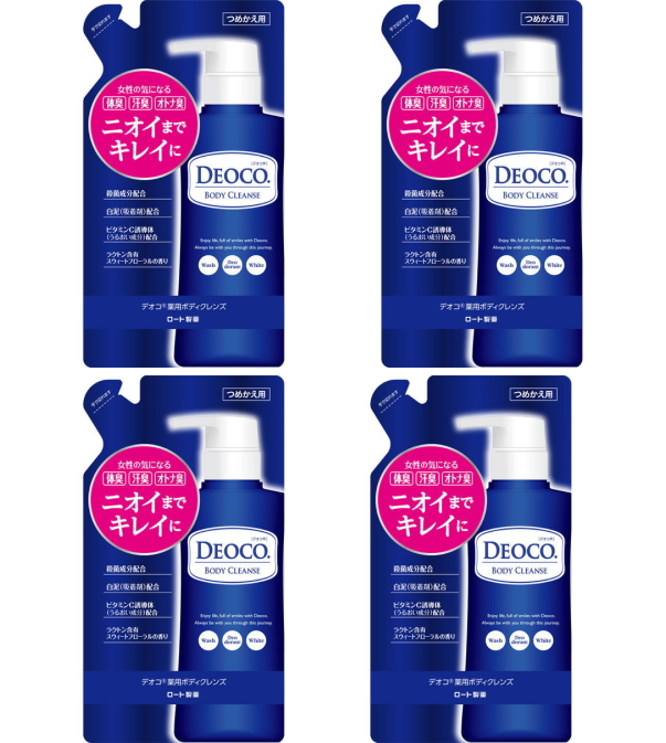 いよいよ人気ブランド ロート製薬 DEOCO デオコ 薬用ボディクレンズ つめかえ用 250ml