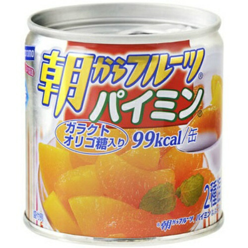 【送料込】 はごろも　朝からフルーツ　パイミン 190g×24個セット (4902560171014)