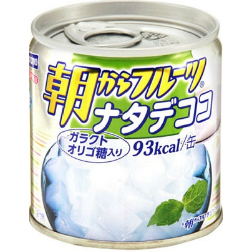 はごろも　朝からフルーツ　ナタデココ　缶詰 190g（食品　缶詰め　デザート）(4902560171052)