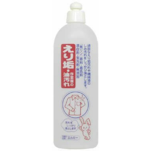 cose ( コーセー ) エルミー elmie えり垢・油汚れ 洗剤　５００mL　部分洗い用洗剤 衣類用　無リン ( 4983239051578 )  | 姫路流通センター