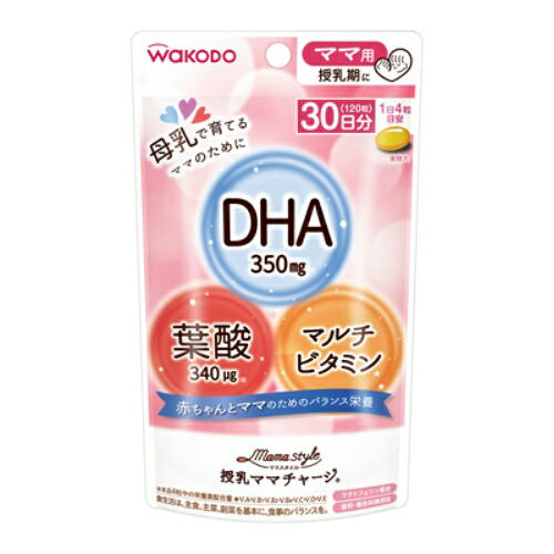 【送料込・まとめ買い×4点セット】和光堂 ママスタイル　授乳ママチャージ ５１．６Ｇ (4987244182166)