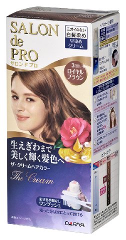 2437円 Sale 86 Off サロンドプロ ザ クリームヘアカラー ３ｒｂ ロイヤルブラウン ヘアケア ヘアカラー 白髪染め