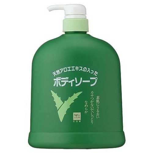 【送料込】牛乳石鹸共進社　カウブランド アロエボディソープ ポンプ 1.2L×6点セット　★まとめ買いでお得！ケース販売 ( 4901525698016 )